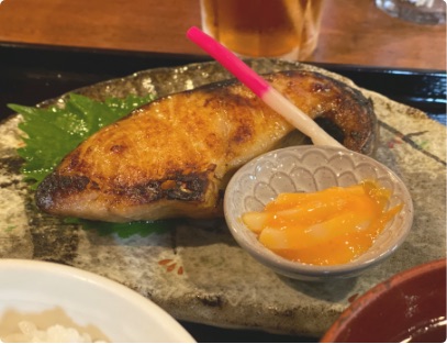 銀鱈西京焼き定食